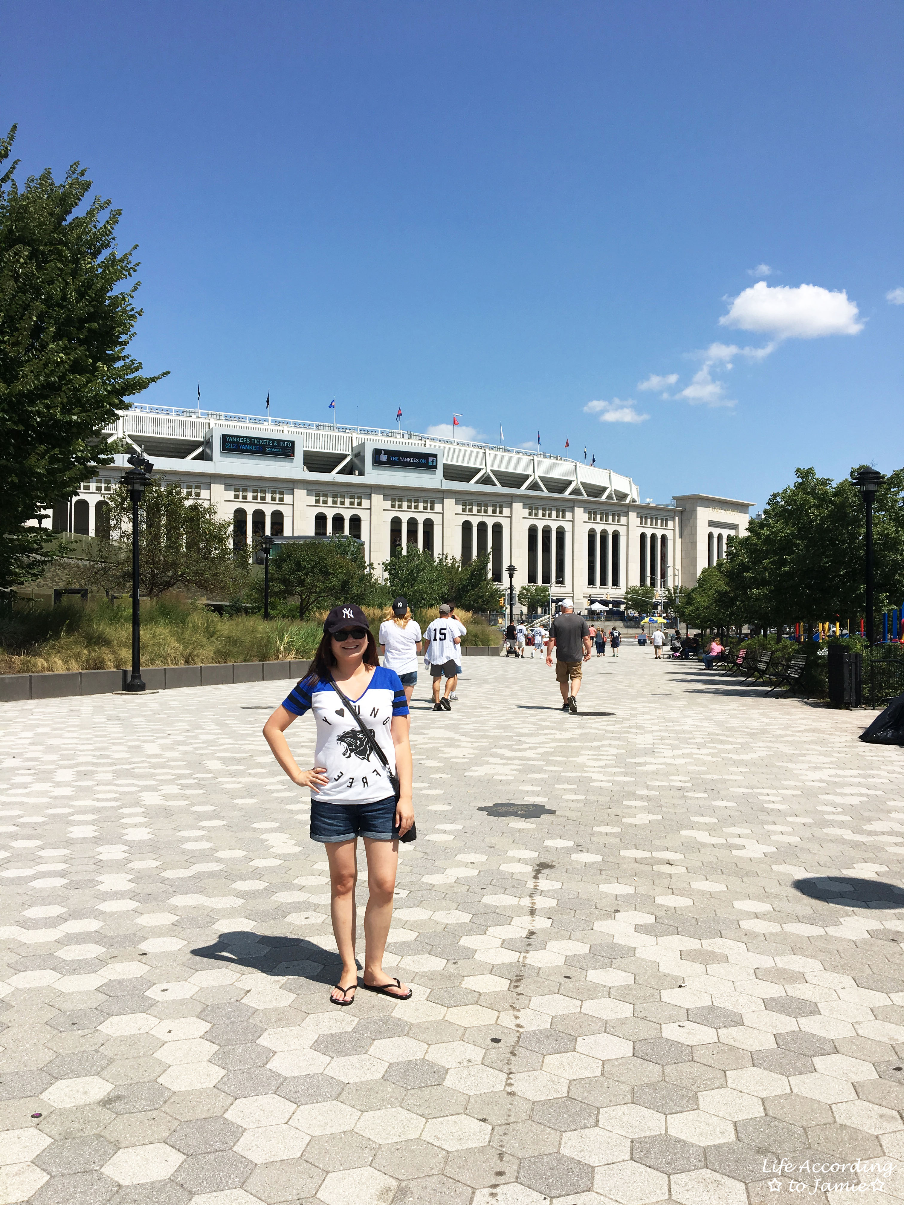 Yankee Stadium Life According to Jamie